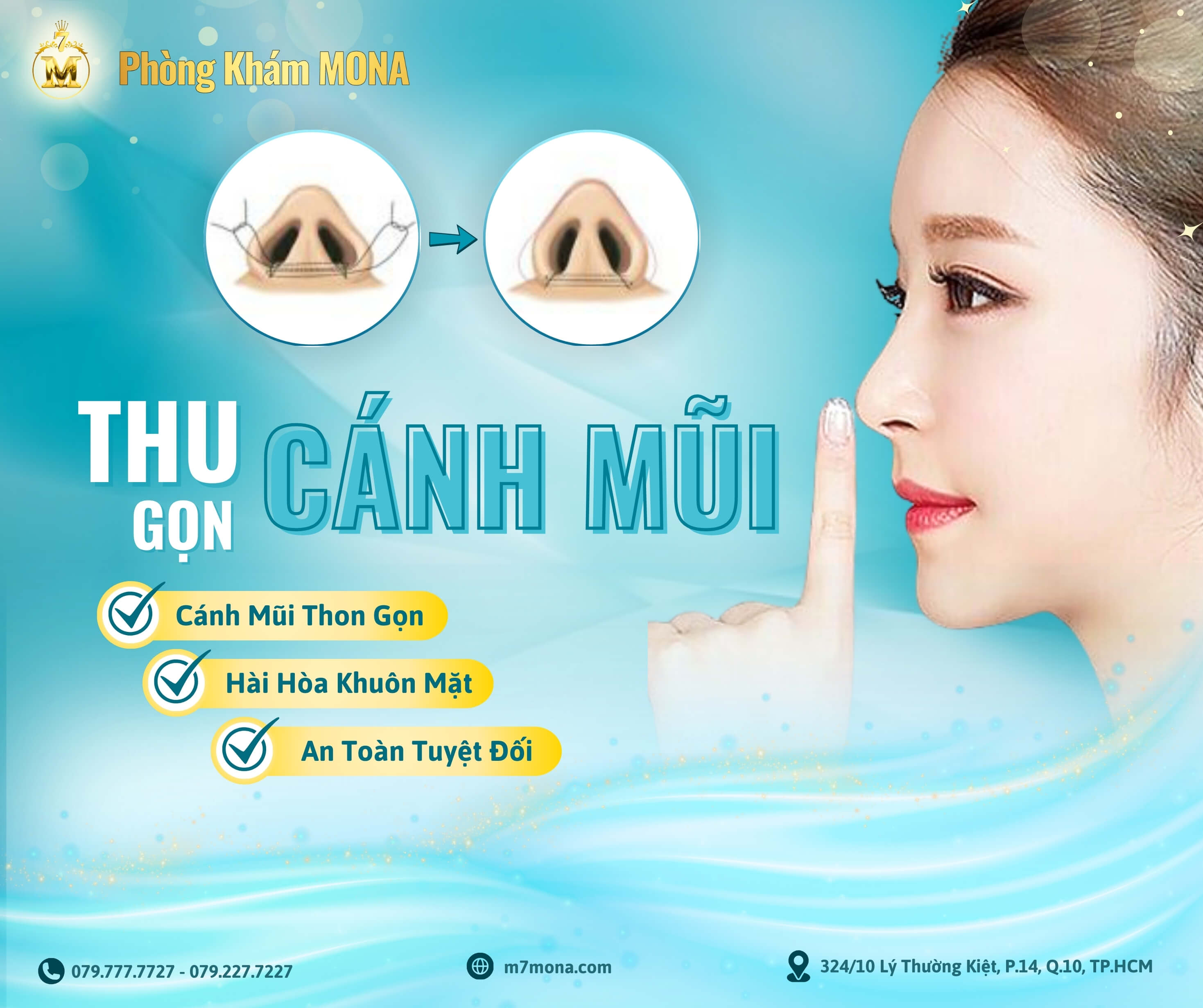 Thu gon canh mui