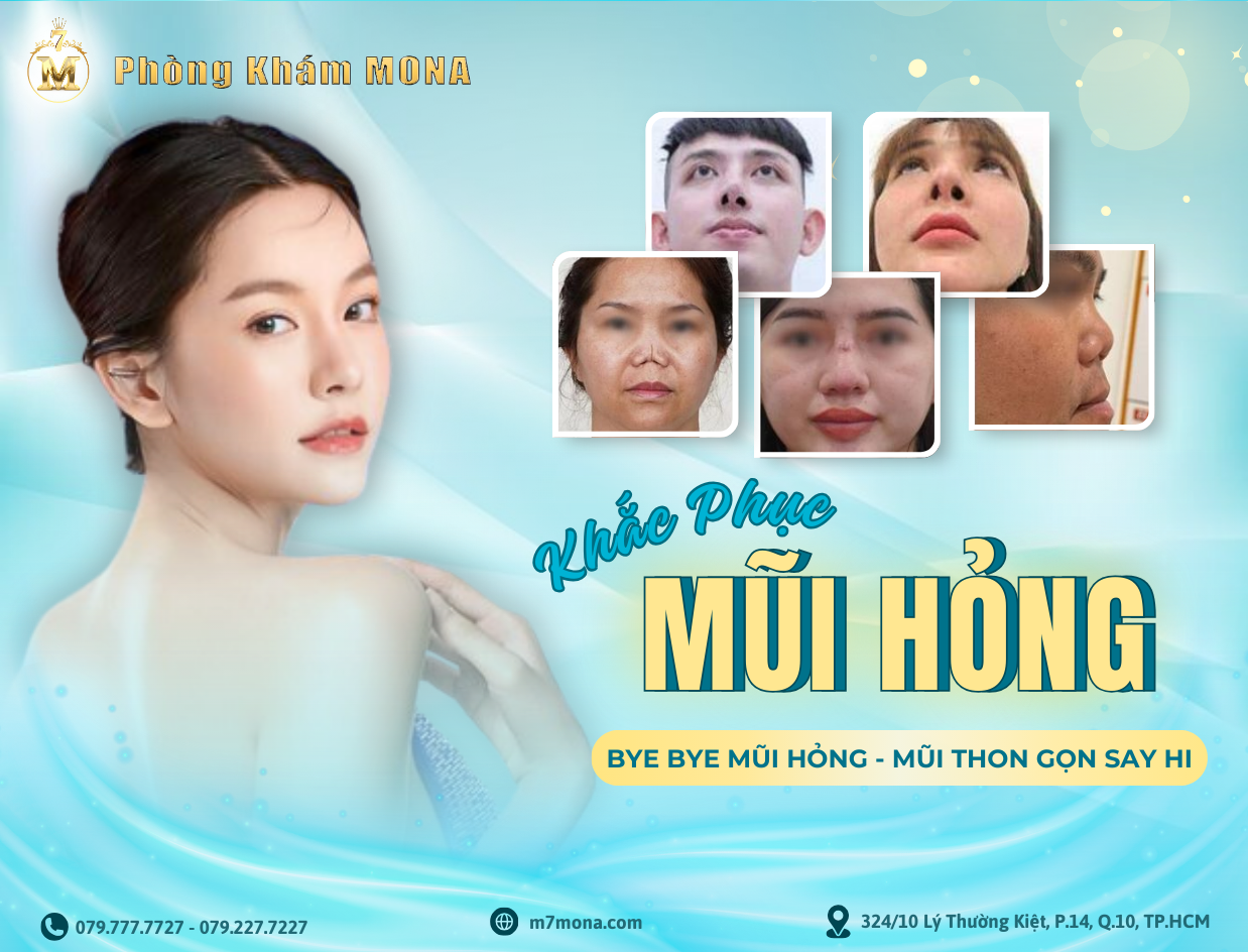 KHẮC PHỤC MŨI HỎNG